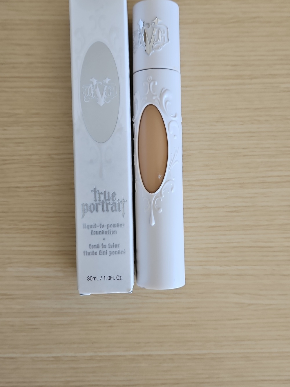 Medium 42 KVD Beauty True Portrait Liquid-to-Powder Foundation